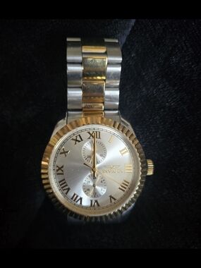 Invicta Two-Tone Specialty Belmont Chronograph Watch 43mm #47426